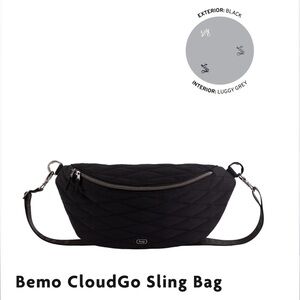Lug Bemo CloudGo Black Sling Bag